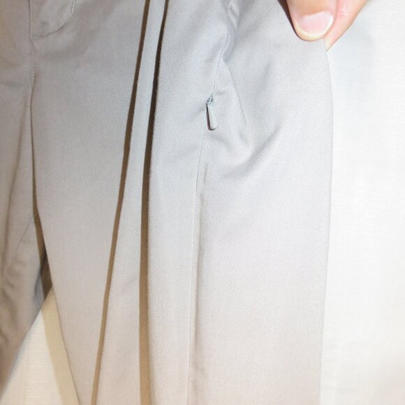 5.11 Tactical Dress Pants Cotton Khaki Canvas Men's 36Wx35I Khaki Side Zip - Picture 6 of 14